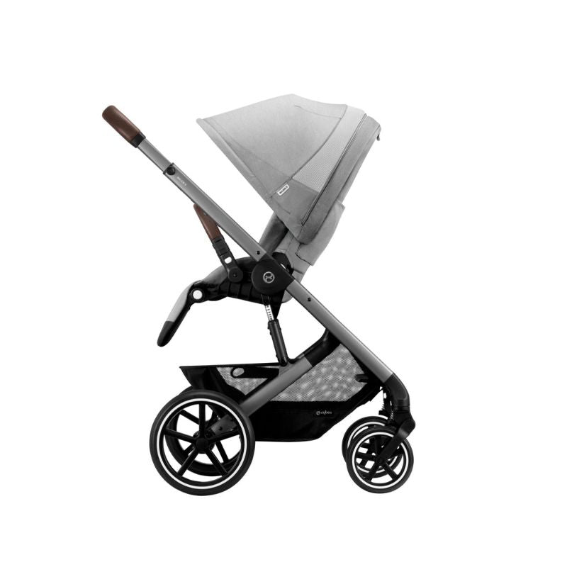 Balios S Lux 2 Stroller Lava Grey Seat/Silver Frame