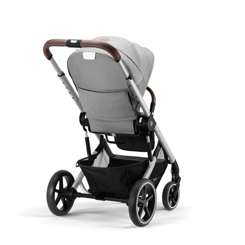 Balios S Lux 2 Stroller Lava Grey Seat/Silver Frame