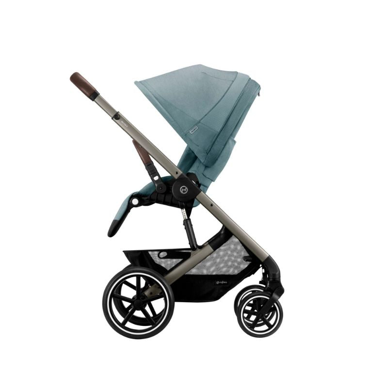 Balios S Lux 2 Stroller Sky Blue Seat/Taupe Frame