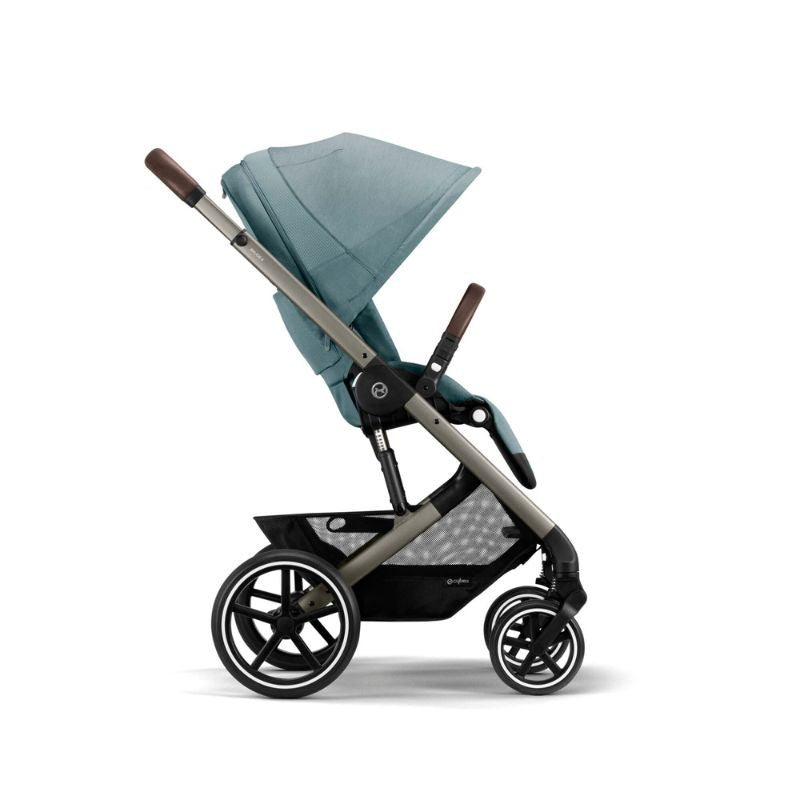 Balios S Lux 2 Stroller Sky Blue Seat/Taupe Frame