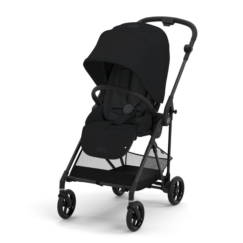 Melio Carbon 3 Ultra Lightweight Stroller - Moon Black