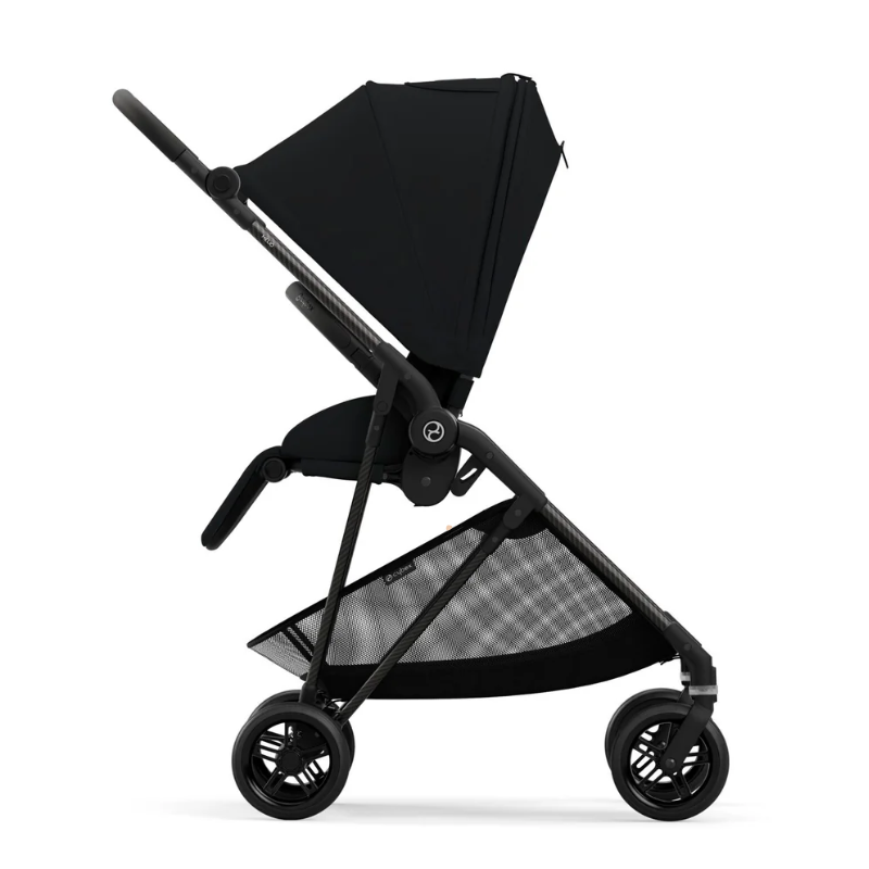 Melio Carbon 3 Ultra Lightweight Stroller - Moon Black