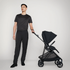 Melio Carbon 3 Ultra Lightweight Stroller - Moon Black