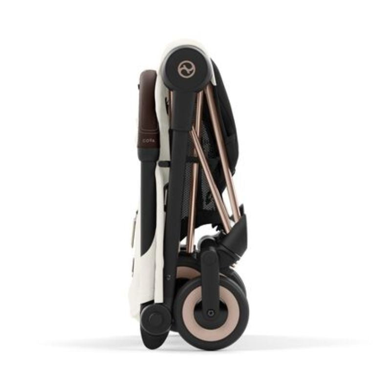 COYA Lightweight Ultra-Compact Travel Stroller Off White