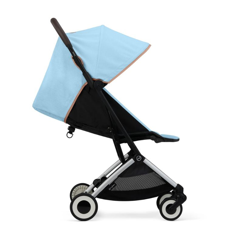 新品未使用Cybex ORFEO Beach Blue Orfeo Lightweight Stroller | Snuggle Bugz | Canada's Baby Store