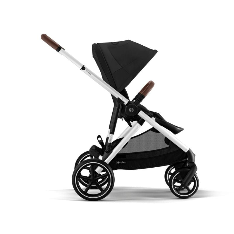 Gazelle S 2023 Stroller Moon Black Seat/Silver Frame
