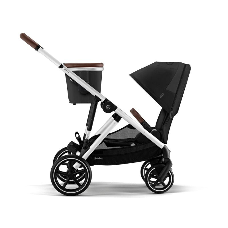 Gazelle S 2023 Stroller Moon Black Seat/Silver Frame