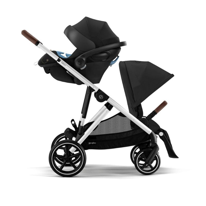 Gazelle S 2023 Stroller Moon Black Seat/Silver Frame