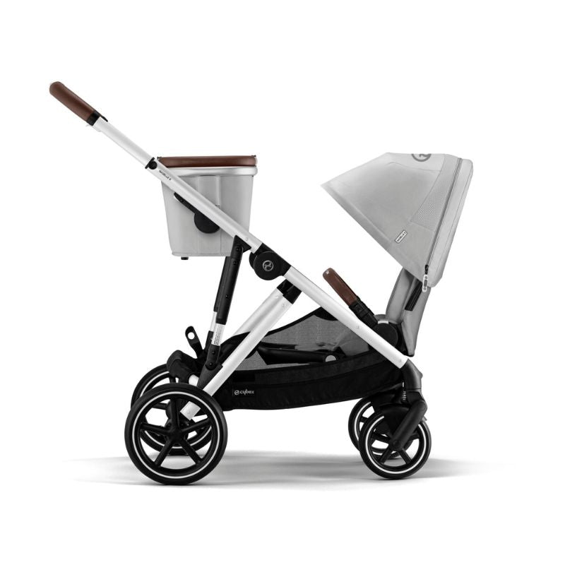 Gazelle S 2023 Stroller Lava Grey Seat/Silver Frame