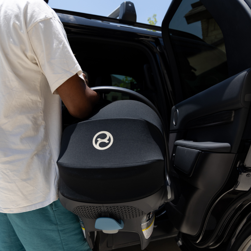 cybex aton g swivel - moon black EOS 2-in-1 Stroller + Aton G Swivel Sensorsafe Infant Car Seat Travel – Snuggle Bugz