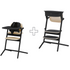 Lemo 3-in-1 High Chair + Learning Tower Set - Sand Black