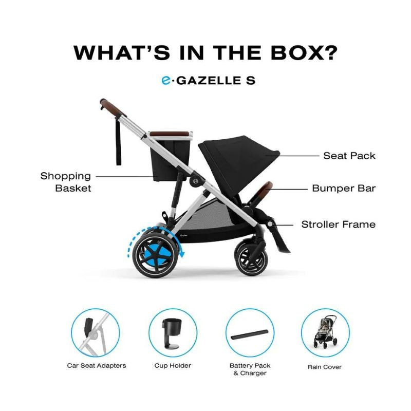 e-Gazelle S Electric Stroller