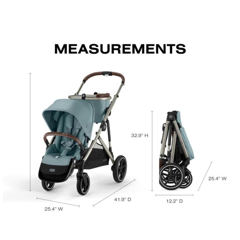 Gazelle S Full-Size Convertible Stroller