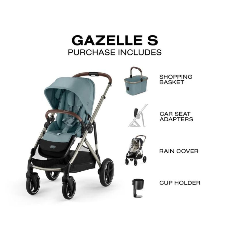 Gazelle S Full-Size Convertible Stroller