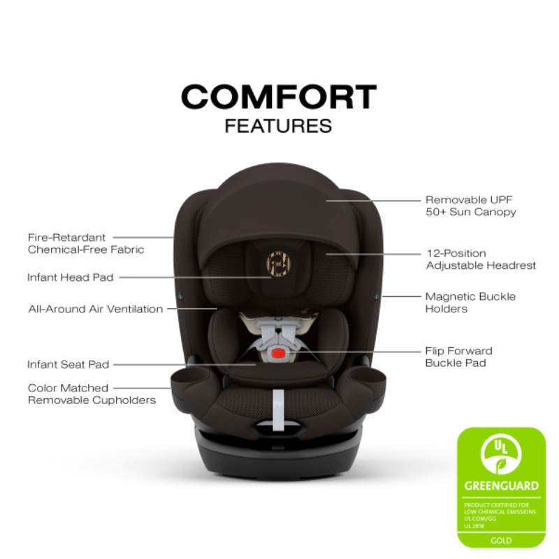 Callisto G 360° SensorSafe Rotating All-In-One Convertible Seat