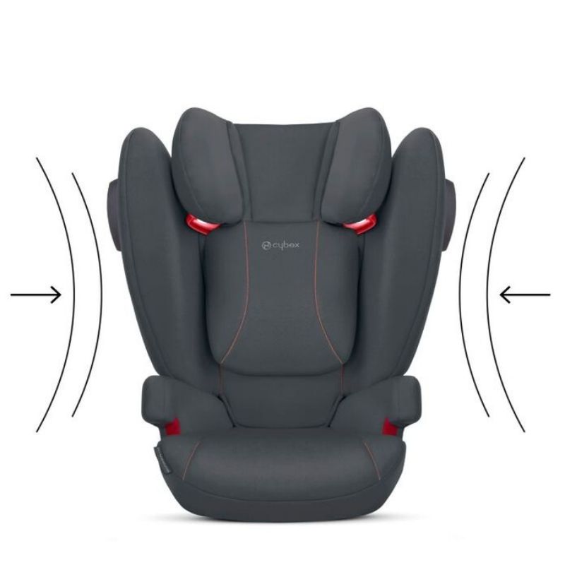 Solution B2-Fix+Lux Booster Seat Steel Gray