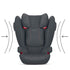 Solution B2-Fix+Lux Booster Seat Steel Gray