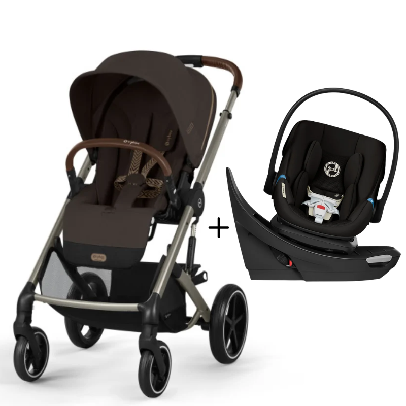 Balios S Lux Stroller + Aton G Swivel Infant Car Seat Travel System