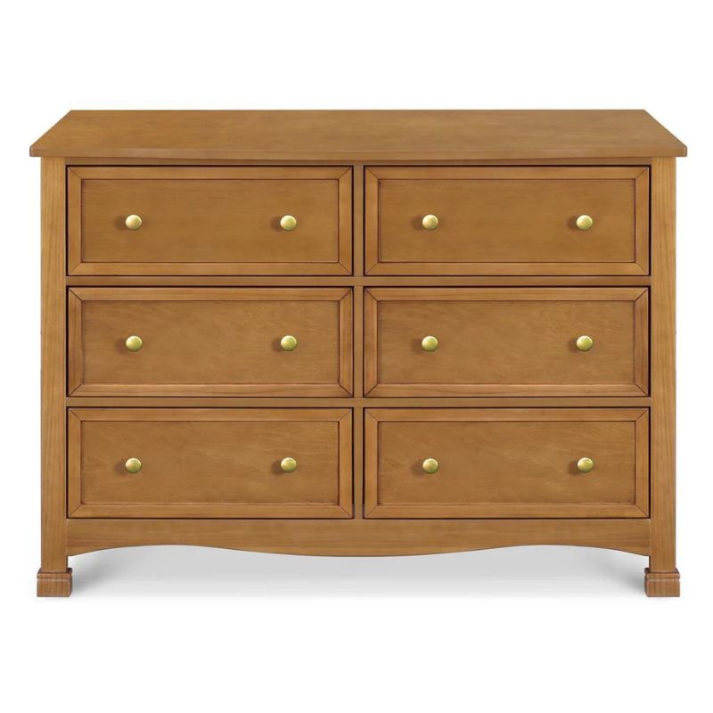Kalani 6 Drawer Double Wide Dresser by DaVinci at $599! Shop now at Nestled by Snuggle Bugz for Nursery & Décor.