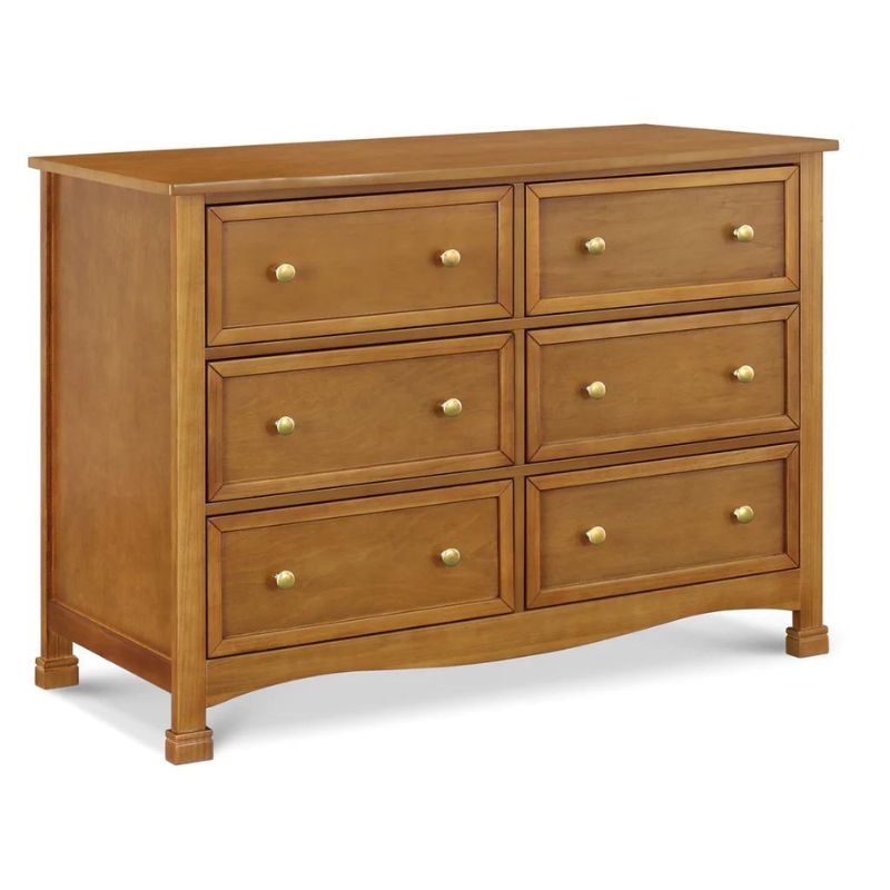 Kalani 6 Drawer Double Wide Dresser by DaVinci at $599! Shop now at Nestled by Snuggle Bugz for Nursery & Décor.