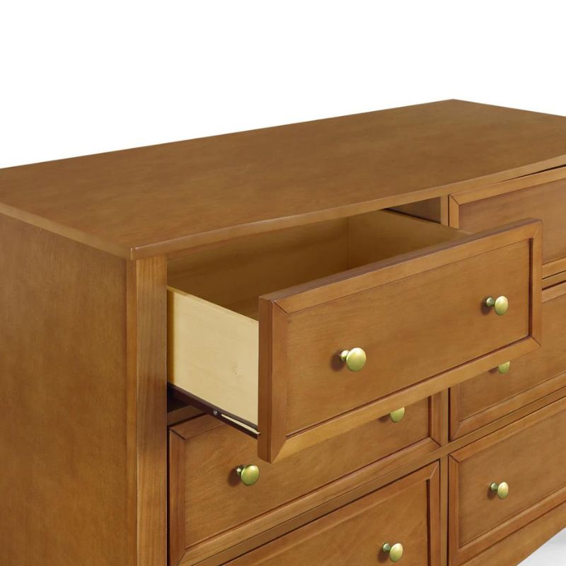 Kalani 6 Drawer Double Wide Dresser by DaVinci at $599! Shop now at Nestled by Snuggle Bugz for Nursery & Décor.