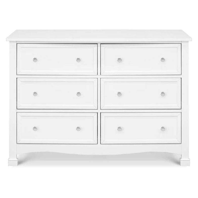 Kalani 6 Drawer Double Wide Dresser by DaVinci at $599! Shop now at Nestled by Snuggle Bugz for Nursery & Décor.