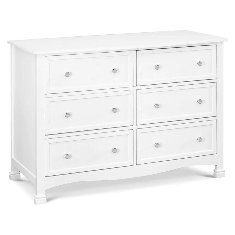 Kalani 6 Drawer Double Wide Dresser by DaVinci at $599! Shop now at Nestled by Snuggle Bugz for Nursery & Décor.