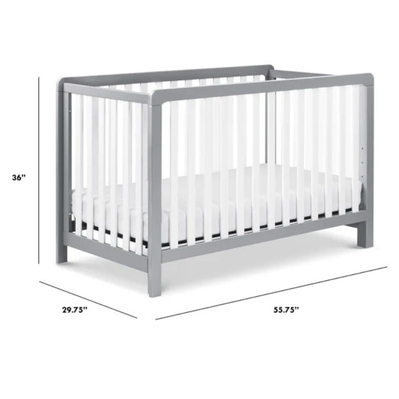 Colby 4-in-1 Low-Profile Convertible Crib