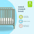 Colby 4-in-1 Low-Profile Convertible Crib