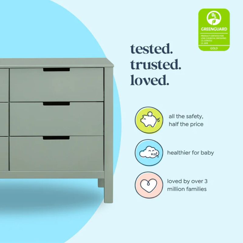 Colby 6-Drawer Double Dresser