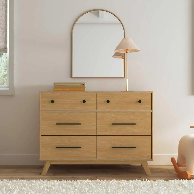 Otto 6-Drawer Dresser by DaVinci Baby at $499! Shop now at Nestled by Snuggle Bugz for Dressers.
