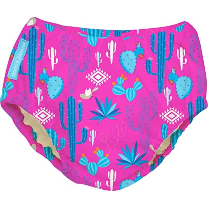 2-in-1 Swim Diaper/Training Pants Cactus Rose