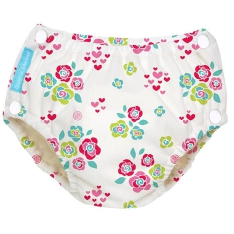 Reusable Easy-Snaps Swim Diapers Floralie