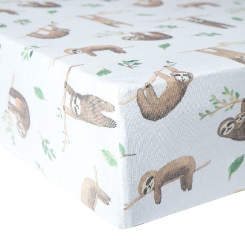 Premium Knit Fitted Crib Sheets Noah