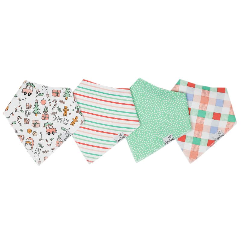 Bandana Drool Bibs - 4 Pack Cindy