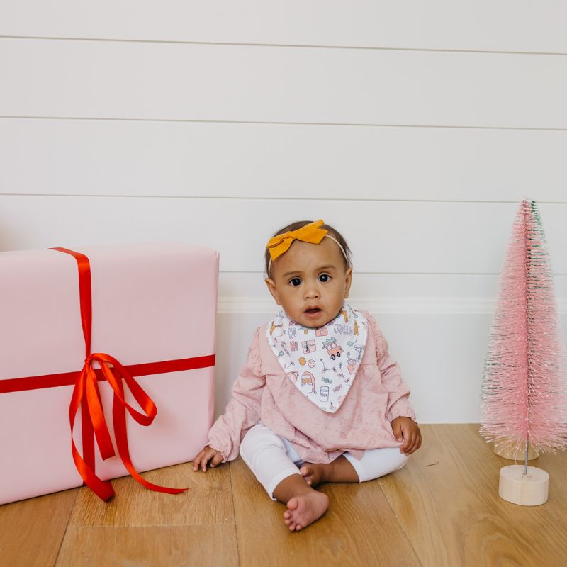 Bandana Drool Bibs - 4 Pack Cindy