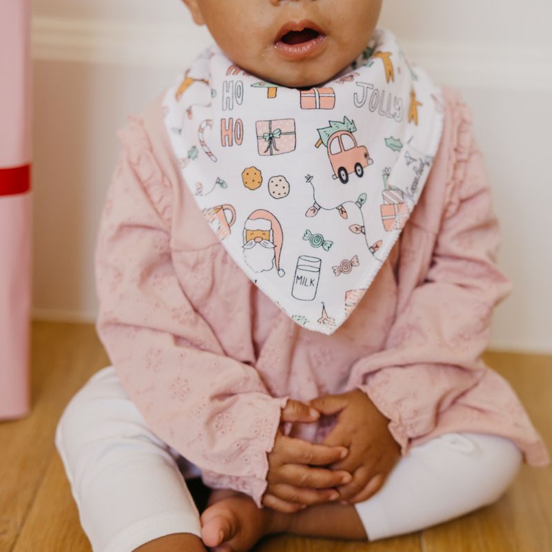 Bandana Drool Bibs - 4 Pack Cindy
