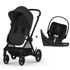EOS 2-in-1 Stroller + Aton G Swivel Sensorsafe Infant Car Seat Travel System