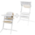 Lemo 3-in-1 High Chair + Training Tower Set - White
