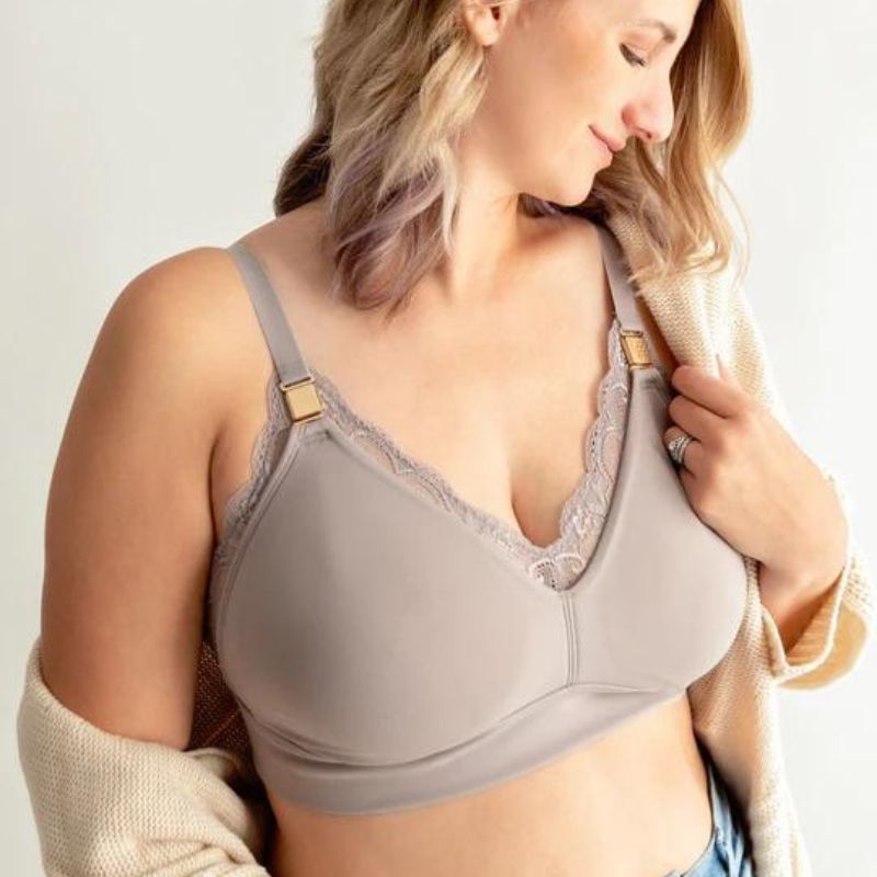 BUSTY Ella Maternity Nursing Pumping Bralette Snuggle Bugz