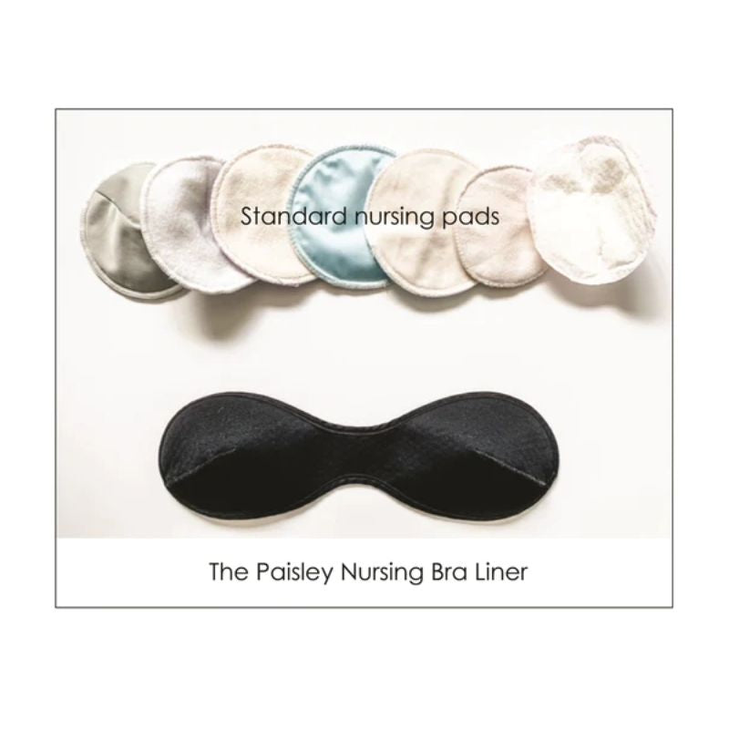 Heavy Absorbency Paisley Bra Liner