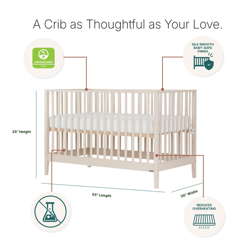 LaLa 3-in-1 Convertible Crib