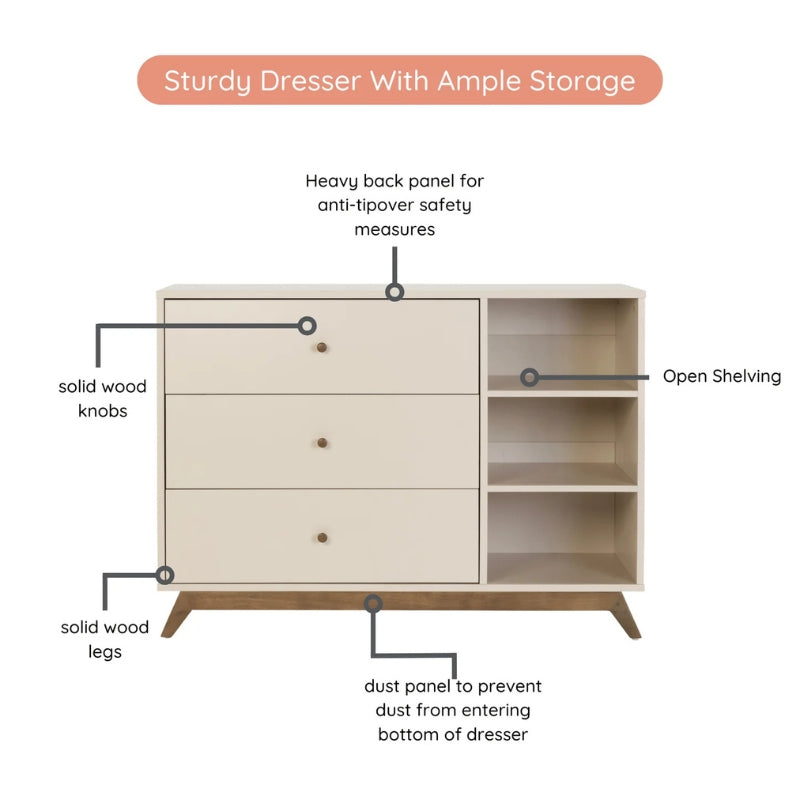 Central Park 3-Drawer