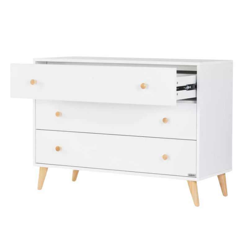 Austin 3 Drawer Dresser by dadada baby at $699! Shop now at Nestled by Snuggle Bugz for Baby & Toddler Furniture.