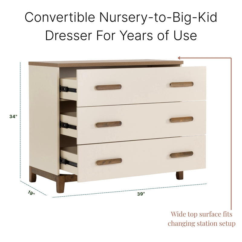 LaLa Little 3-Drawer Dresser