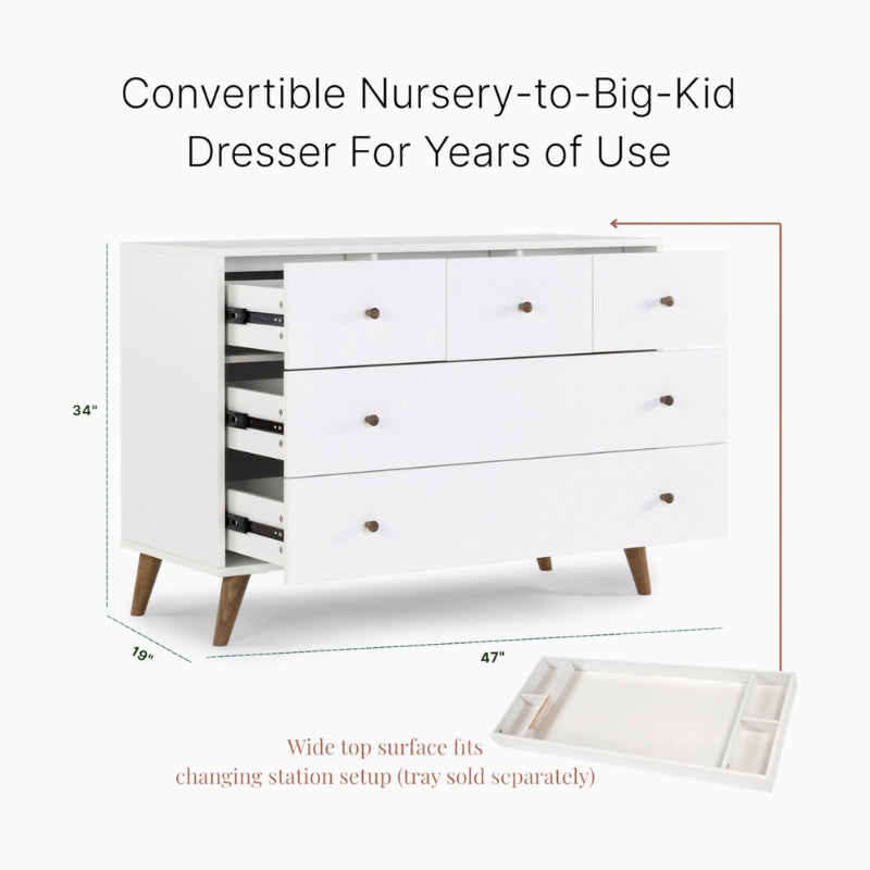 Austin 5-Drawer Nursery Dresser