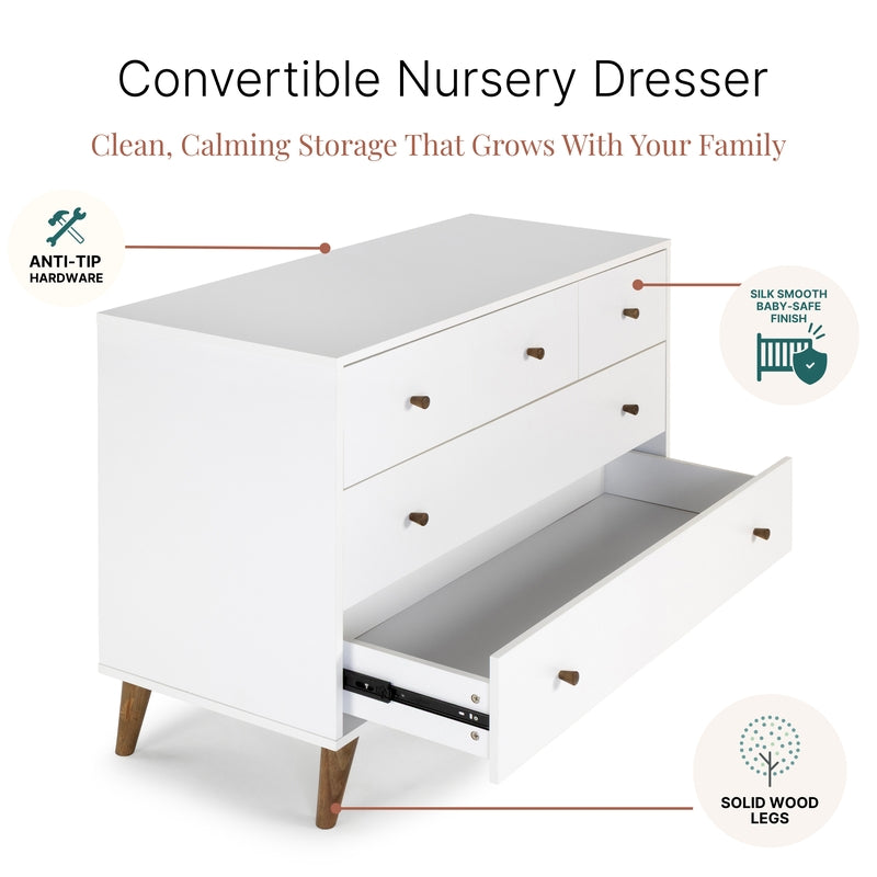 Austin 5-Drawer Nursery Dresser