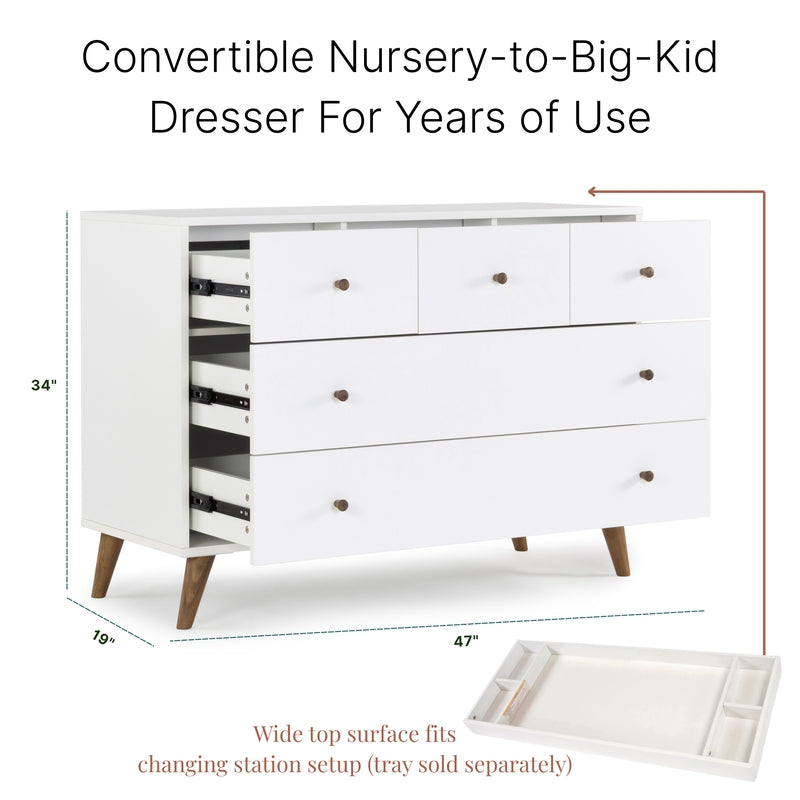 Austin 5-Drawer Nursery Dresser