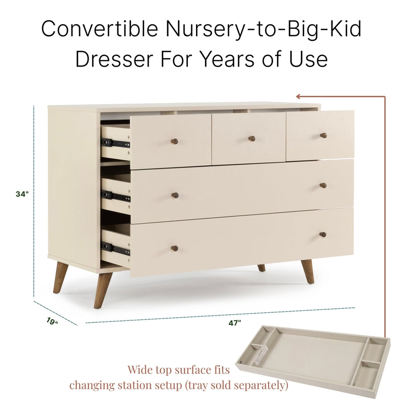 Austin 5-Drawer Nursery Dresser