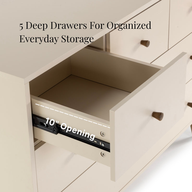 Austin 5-Drawer Nursery Dresser